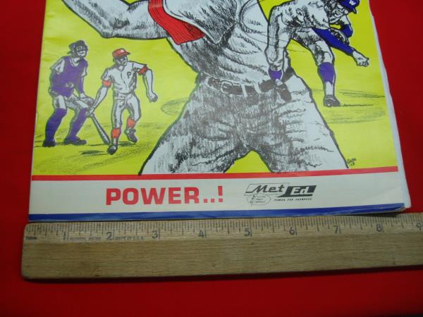 1973 Reading Phillies Scorebook & Program - Excellent Condition, Filled Scoresheet & Roster