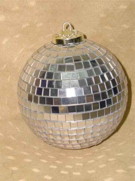 Vintage 1980s Mirrored Ball Decor - 13