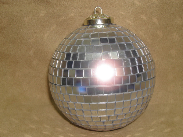 Vintage 1980s Mirrored Ball Decor - 13