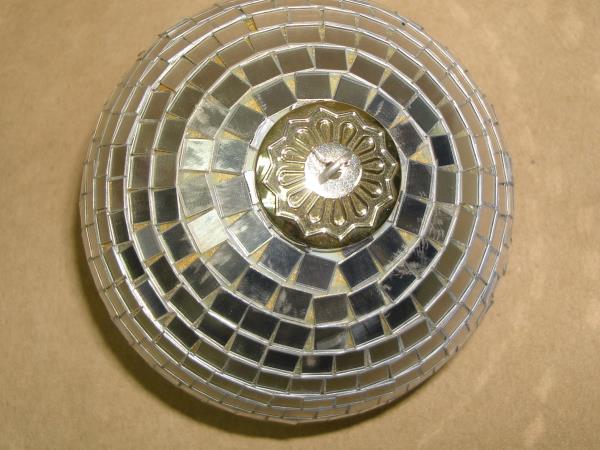 Vintage 1980s Mirrored Ball Decor - 13