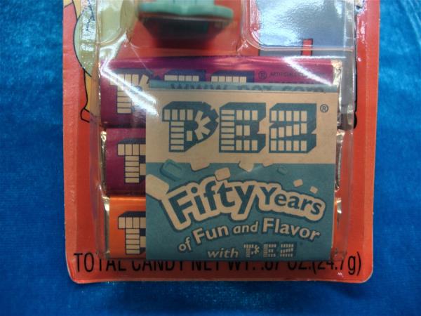 Rare Maggie Simpson PEZ Dispenser & Candy - Sealed 50th Anniversary Fun