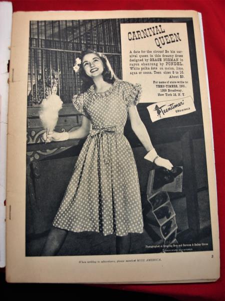 Vintage Miss America Teen-Life Magazine July 1946 - Featuring Young Elizabeth Taylor