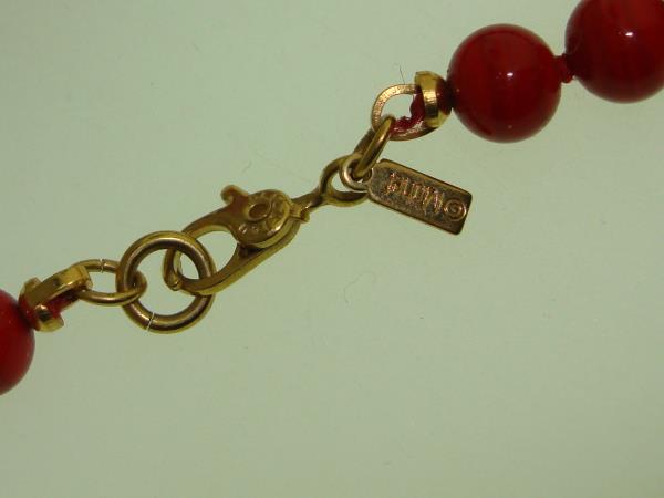 Vintage 1960s Monet Red Glass Bead Choker & Earrings Set - Excellent Condition