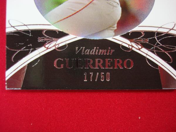 Vladimir Guerrero 2010 Topps Sterling #93 (Serial #17/50) Angels Baseball Card - Rare Collectible