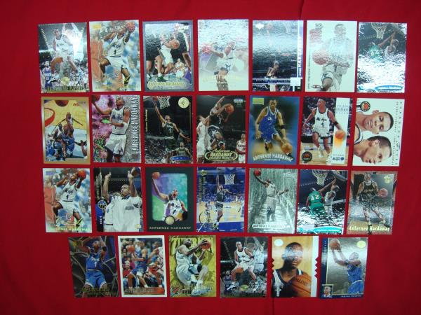 Anfernee Hardaway Basketball Card Collection (27 Cards) - Premiums, Inserts, Rookies & Die-Cuts