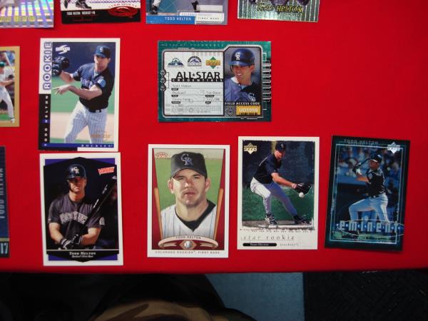 Todd Helton Colorado Rockies Card Lot (23 Cards) - Vintage Baseball Collectibles