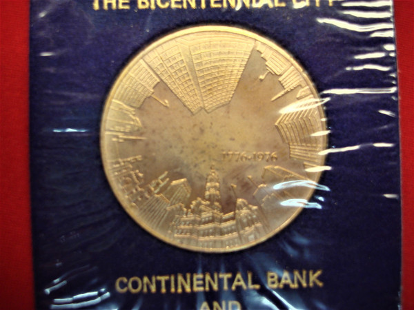 1976 Philadelphia Bicentennial Commemorative Bronze Medal (Sealed) - 39mm