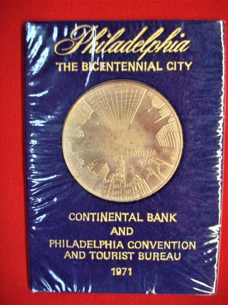 1976 Philadelphia Bicentennial Commemorative Bronze Medal (Sealed) - 39mm