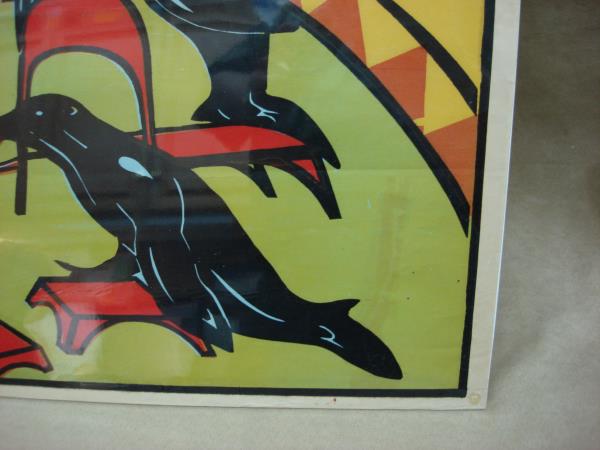 Vintage Dales Circus Poster (1950s) - Trained Seals, Colorful Circus Art - 26x20