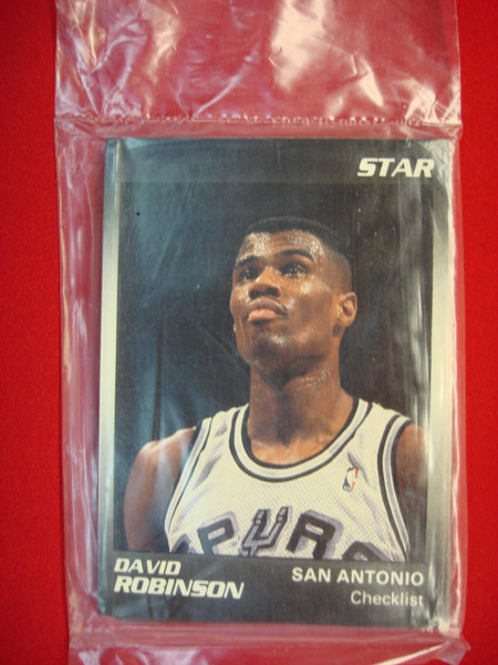 1990 Star Company David Robinson Spurs 11-Card Set (Sealed)