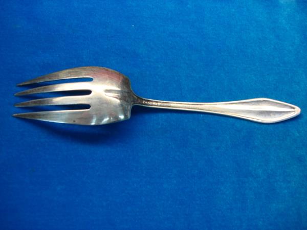 Vintage Towle Mary Chilton Sterling Silver Cold Meat Fork - 8 Inch (57g)