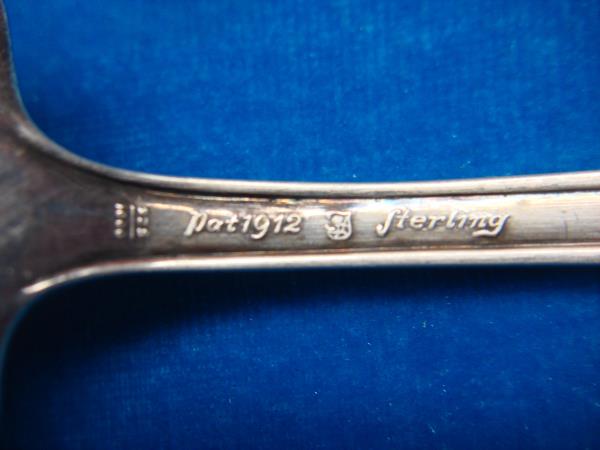 Vintage Towle Mary Chilton Sterling Silver Cold Meat Fork - 8 Inch (57g)