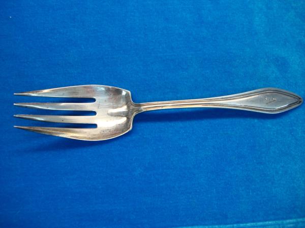 Vintage Towle Mary Chilton Sterling Silver Cold Meat Fork - 8 Inch (57g)