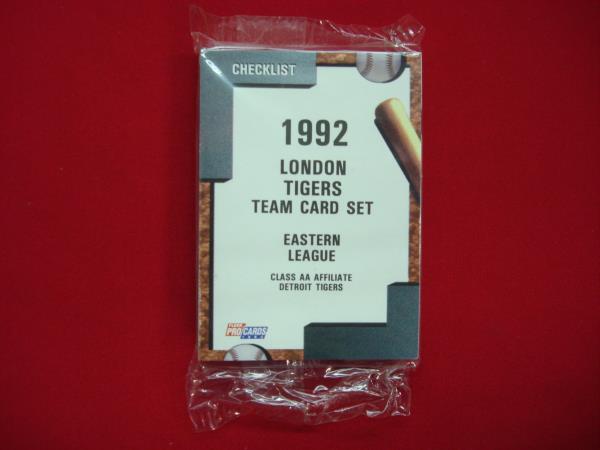 1992 Fleer ProCards London Tigers Minor League Baseball Team Set (Detroit Tigers Affiliate) - Sealed