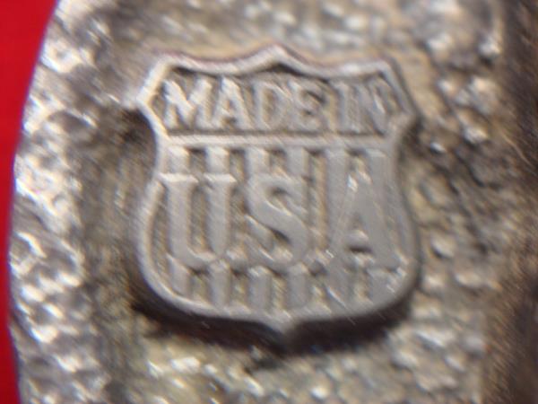 Vintage Colorado Western 3D Brass Belt Buckle - Estate Find