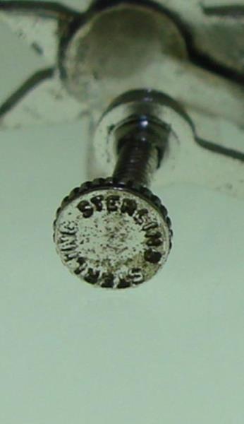 Vintage Sterling Silver & Marcasite Screw Back Earrings - 1940s-60s Star Design