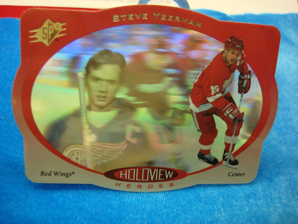 Steve Yzerman Insert Card Collection (3 Cards) - Hockey Memorabilia
