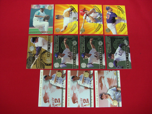 1995 Fleer Ultra Gold Medallion Inserts - 11 Card Lot (Mostly Inset Cards)