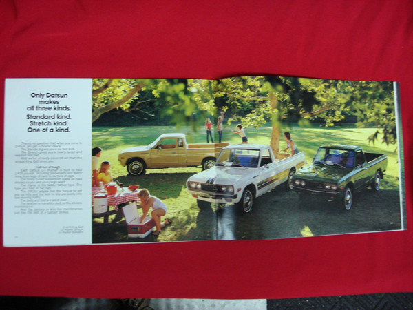 Vintage 1977 Datsun Sales Brochure (42 Pages) - Excellent Condition
