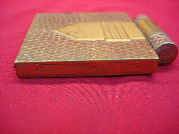 Vintage Dorothy Gray Makeup Compact - Gold-Plated, Lipstick Holder, Excellent Condition