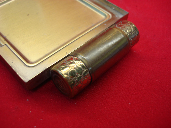 Vintage Dorothy Gray Makeup Compact - Gold-Plated, Lipstick Holder, Excellent Condition