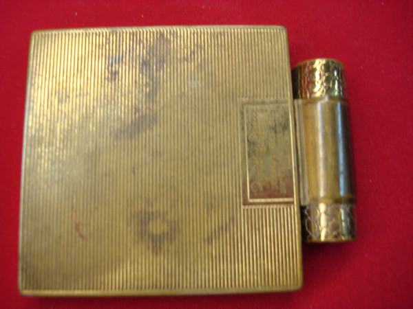 Vintage Dorothy Gray Makeup Compact - Gold-Plated, Lipstick Holder, Excellent Condition