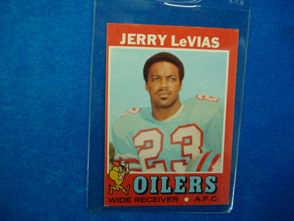 1971 Topps Houston Oilers Football Cards - 7 Card Lot (Vintage NFL Collection)