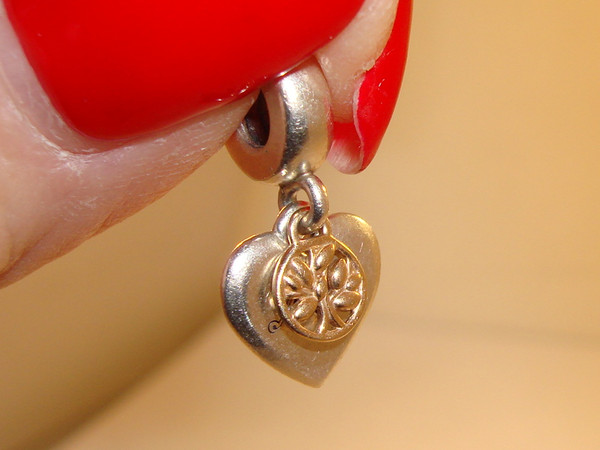 Pandora Mom Charm | Sterling Silver & 14K Gold Family Tree Design