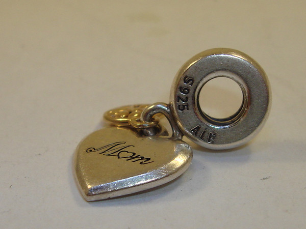 Pandora Mom Charm | Sterling Silver & 14K Gold Family Tree Design