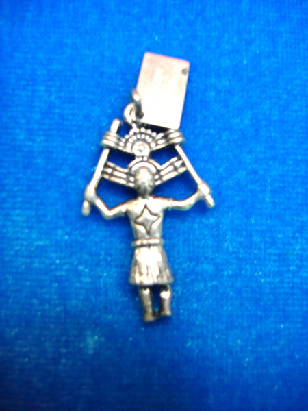 Vintage Bell Trading Co. Sterling Silver Native American Warrior & Arrowhead Charms - Colorado Souvenir