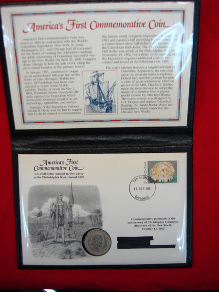 Rare 1892 Columbian Exposition Half Dollar - America's First Commemorative Coin