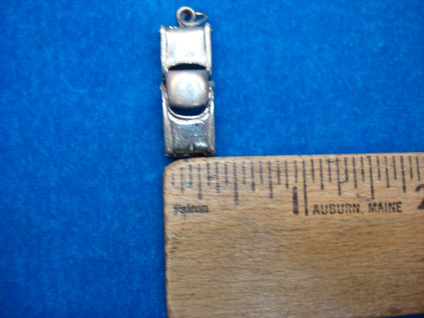 Vintage Sterling Silver Hot Rod Charm - 3D Jaloapy Car Charm Bracelet