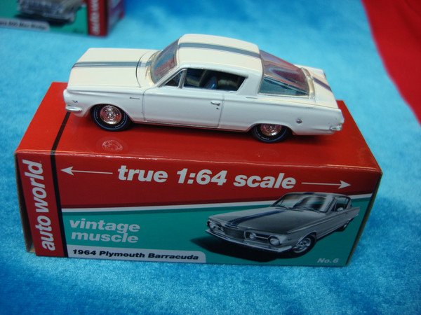 Vintage Mopar Diecast Collection (1960s-70s) - 4x Auto World Models w/ Boxes