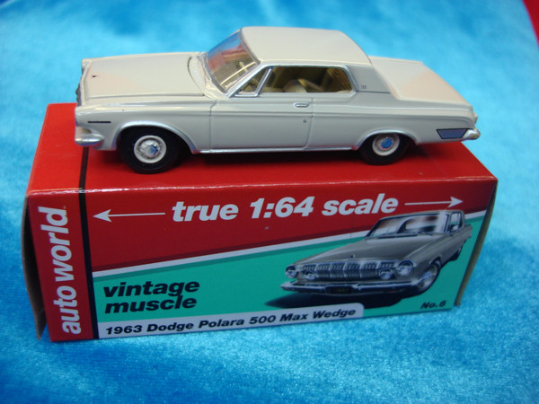 Vintage Mopar Diecast Collection (1960s-70s) - 4x Auto World Models w/ Boxes