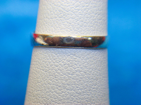 Vintage Sterling Silver Malachite Ring, Size 4 1/2, Mexican Made