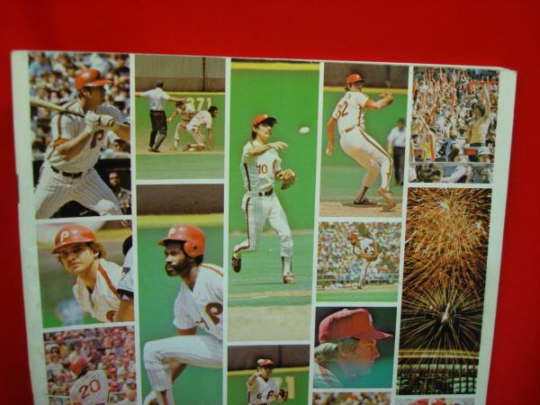 1978 Philadelphia Phillies Yearbook - Vintage Baseball Memorabilia, Color Photos