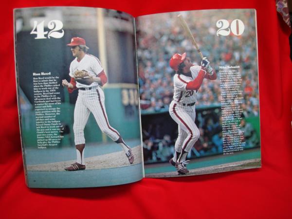 1978 Philadelphia Phillies Yearbook - Vintage Baseball Memorabilia, Color Photos