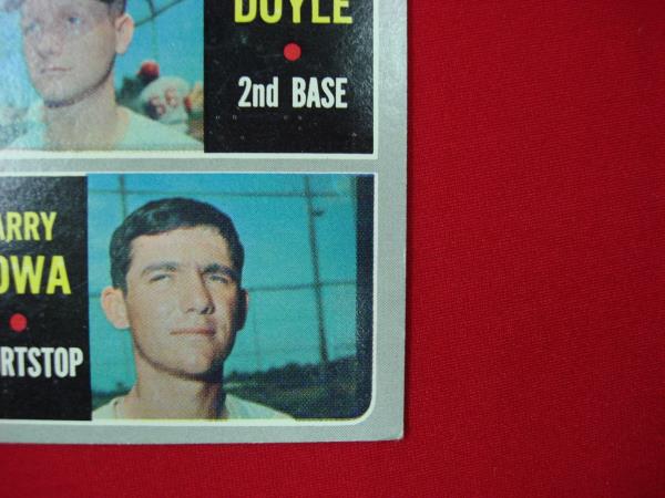 1970 Topps Baseball Larry Bowa RC, Dennis Doyle RC Phillies #539 - Nice Condition