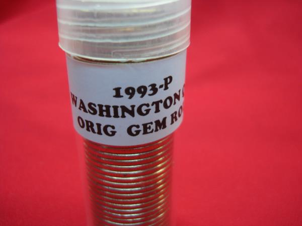 1993 P Washington Quarter Roll (40 Coins) - Uncirculated & Authentic