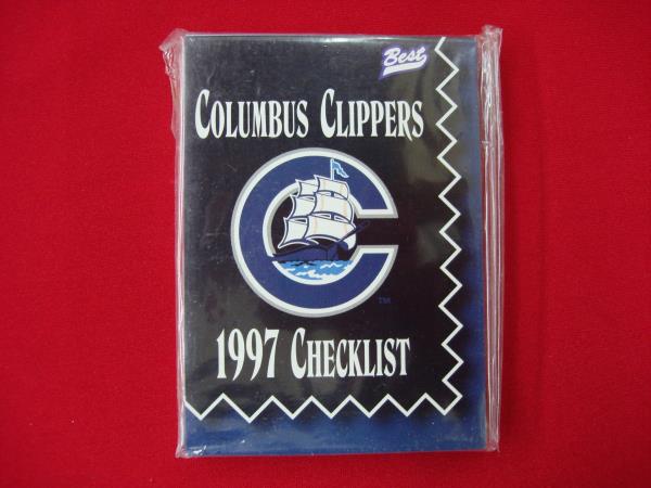 1997 Columbus Clippers Team Set w/ Rick Ledée - Complete Minor League Baseball Card Set