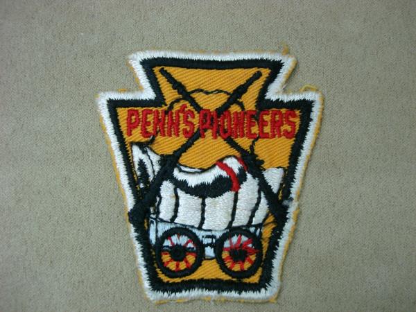 Vintage Boy Scout Patches - Daniel Boone Council, PA - Frontier & Penn's Pioneers Districts