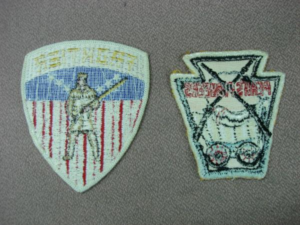 Vintage Boy Scout Patches - Daniel Boone Council, PA - Frontier & Penn's Pioneers Districts
