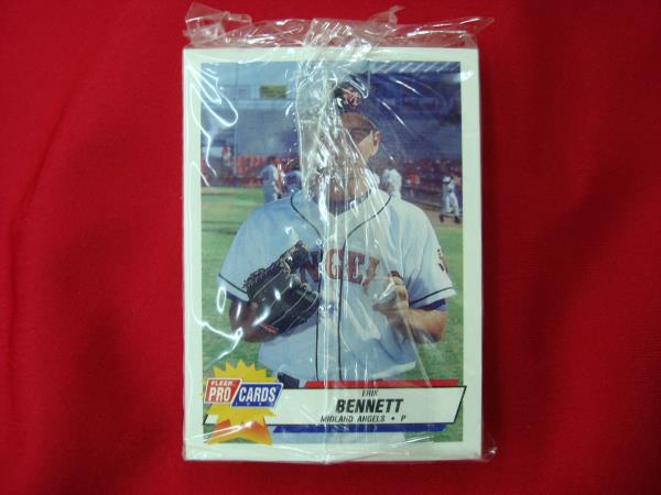 Sealed 1993 Midland Angels Minor League Baseball Team Set - ProCards