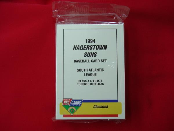 1994 Hagerstown Suns Shannon Stewart Fleer ProCards Factory Sealed Team Set