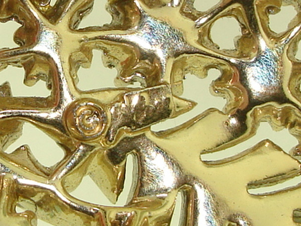 Vintage Coro Pegasus Aurora Borealis Rhinestone Brooch (1950s)