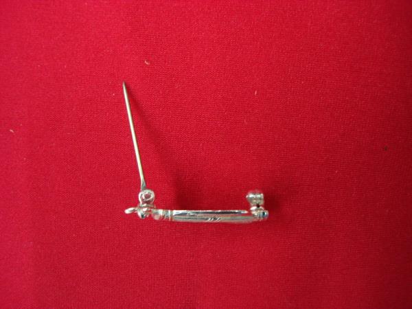 Vintage Sterling Silver Golf Club & Bag Pin - 18K Marked, Unique Gift for Golfers