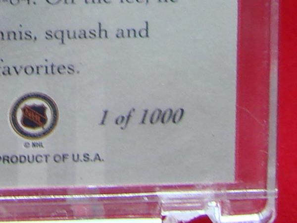 Rare 1997-98 Donruss Studio Press Proof Steve Yzerman Hockey Card (#10) - Limited Edition of 1000