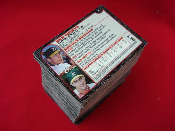 1999 Bowman Series 1 Complete Baseball Card Set - Great Condition, Hand-Collated