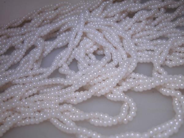 Vintage 1930s-40s Pearl Rondelle Necklace | 14 Strands, Gold Tone Clasp