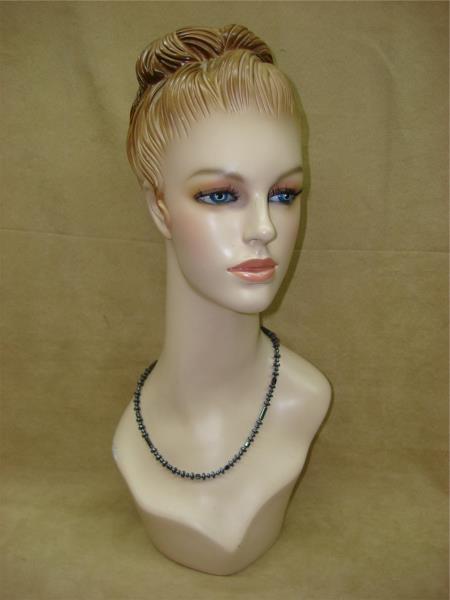 Vintage Hematite Necklace | Unique Assorted Shapes & Sizes | Genuine Stone